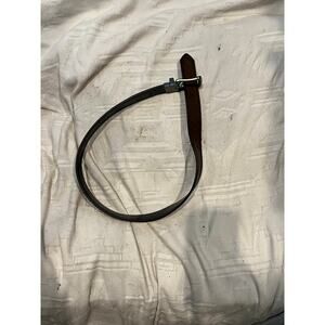 Brown Genuine Leather Belt 44" Mens Large
